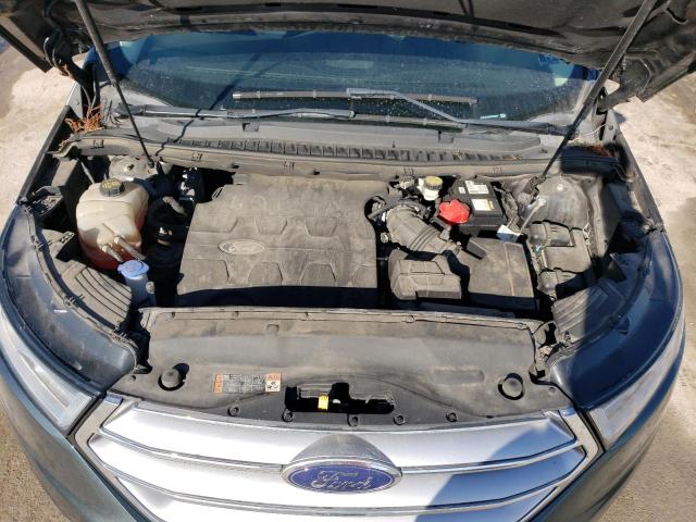 2FMTK4J89FBB63493 - 2015 FORD EDGE SEL GRAY photo 12