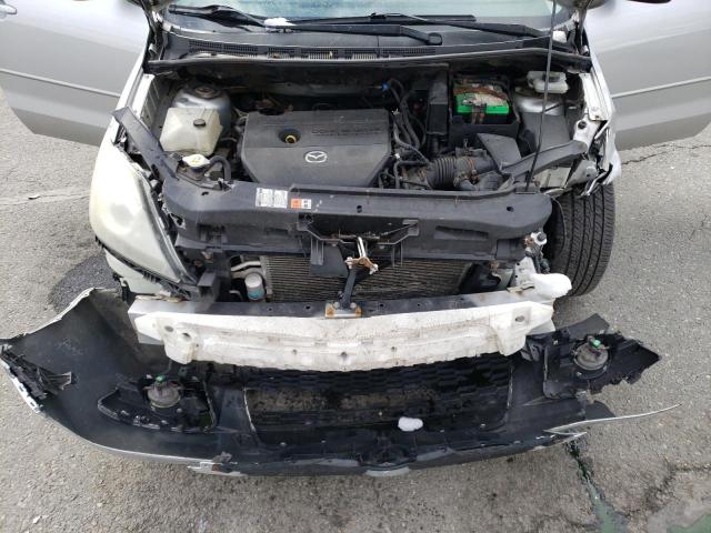 JM1CR29L190337110 - 2009 MAZDA 5 SILVER photo 11