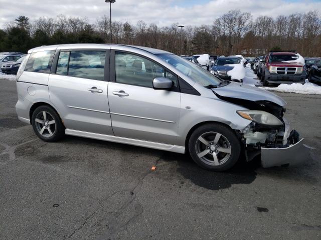 JM1CR29L190337110 - 2009 MAZDA 5 SILVER photo 4