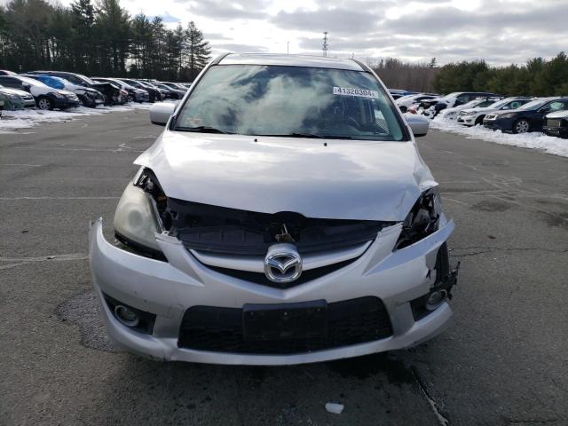 JM1CR29L190337110 - 2009 MAZDA 5 SILVER photo 5