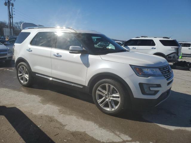 1FM5K8FH2GGC38649 - 2016 FORD EXPLORER LIMITED WHITE photo 4