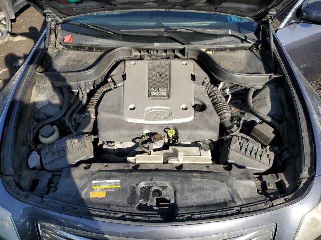 JNKCV61F29M050942 - 2009 INFINITI G37 GRAY photo 11