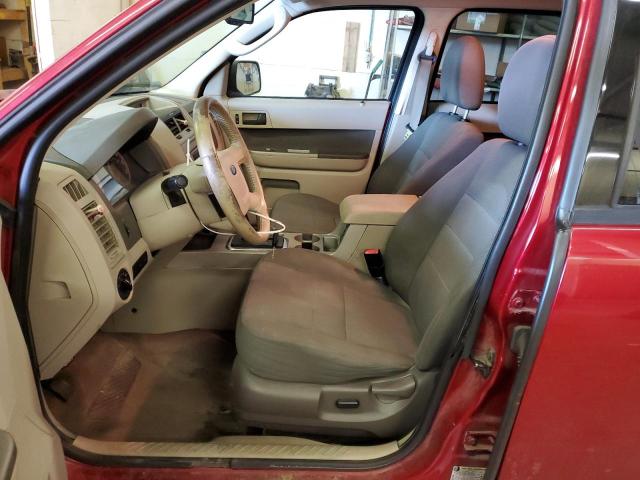 1FMCU93GX9KB70264 - 2009 FORD ESCAPE XLT RED photo 7