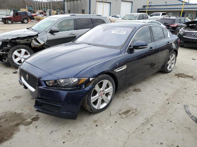 SAJAD4BN1HA972917 - 2017 JAGUAR XE PREMIUM BLUE photo 1