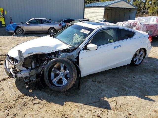 1HGCS2B88BA005838 - 2011 HONDA ACCORD EXL WHITE photo 1