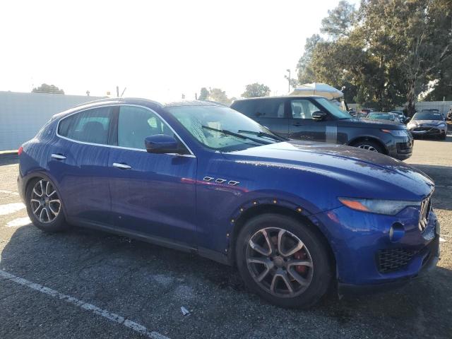 ZN661XUA2HX200009 - 2017 MASERATI LEVANTE BLUE photo 4