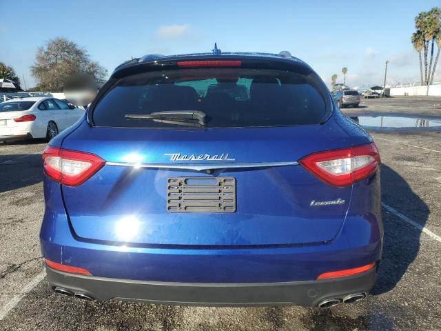 ZN661XUA2HX200009 - 2017 MASERATI LEVANTE BLUE photo 6