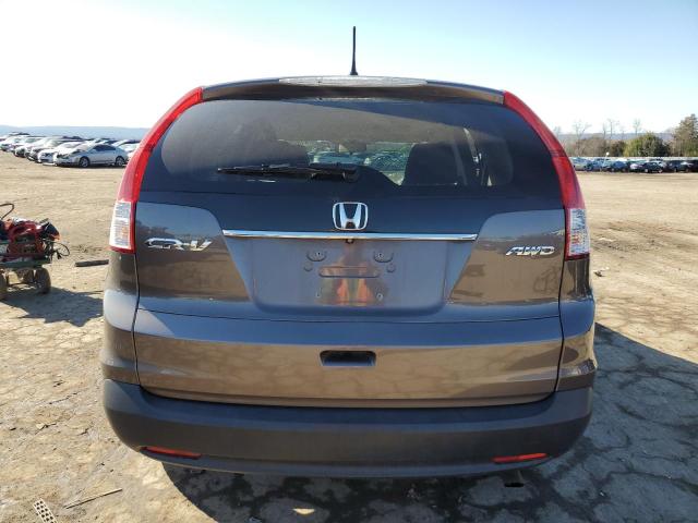 2HKRM4H55EH716390 - 2014 HONDA CR-V EX BROWN photo 6