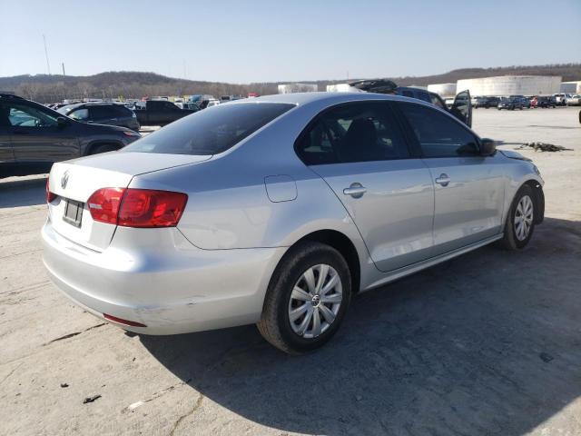 3VW2K7AJ6DM288710 - 2013 VOLKSWAGEN JETTA BASE Մոխրագույն լուսանկար 3