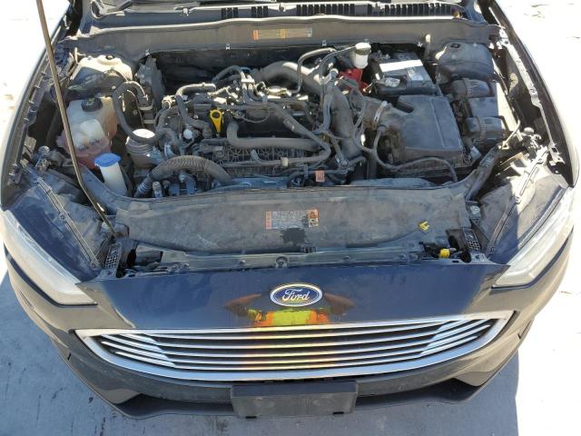 3FA6P0HD1KR113901 - 2019 FORD FUSION SE BLACK photo 11