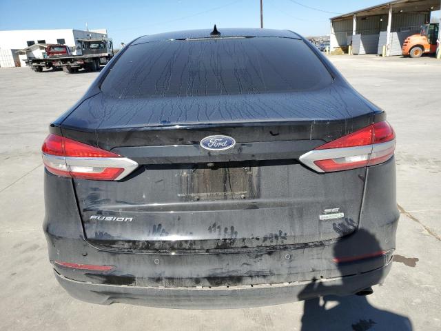 3FA6P0HD1KR113901 - 2019 FORD FUSION SE BLACK photo 6