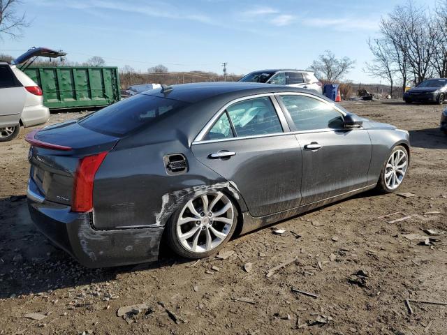 1G6AC5SXXE0111703 - 2014 CADILLAC ATS PERFORMANCE CHARCOAL photo 3