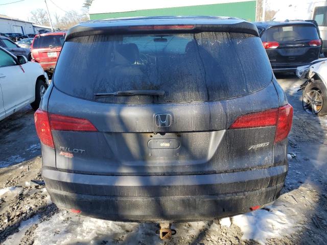 5FNYF6H14GB112717 - 2016 HONDA PILOT LX CHARCOAL photo 6