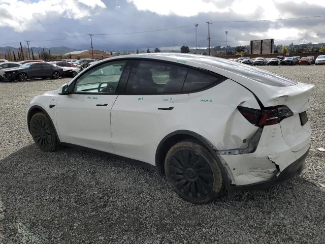 5YJYGDEE6MF275289 - 2021 TESLA MODEL Y WHITE photo 2