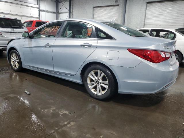 5NPEB4AC3CH355932 - 2012 HYUNDAI SONATA GLS BLUE photo 2