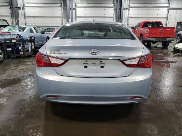 5NPEB4AC3CH355932 - 2012 HYUNDAI SONATA GLS BLUE photo 6