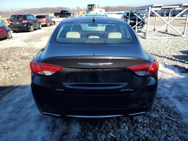 1C3CCCEG3FN620711 - 2015 CHRYSLER 200 C BLACK photo 6