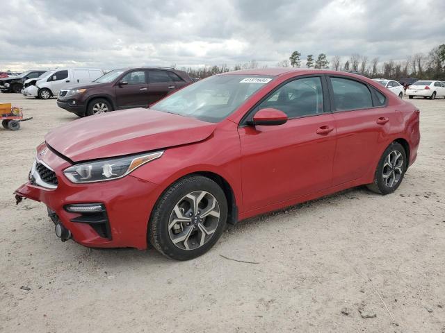 3KPF24AD2ME371722 - 2021 KIA FORTE FE RED photo 1