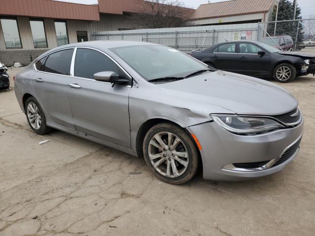 1C3CCCAB6FN720425 - 2015 CHRYSLER 200 LIMITED SILVER photo 4