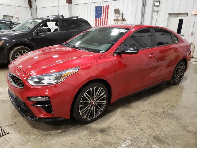 3KPF44AC2LE183931 - 2020 KIA FORTE GT RED photo 1