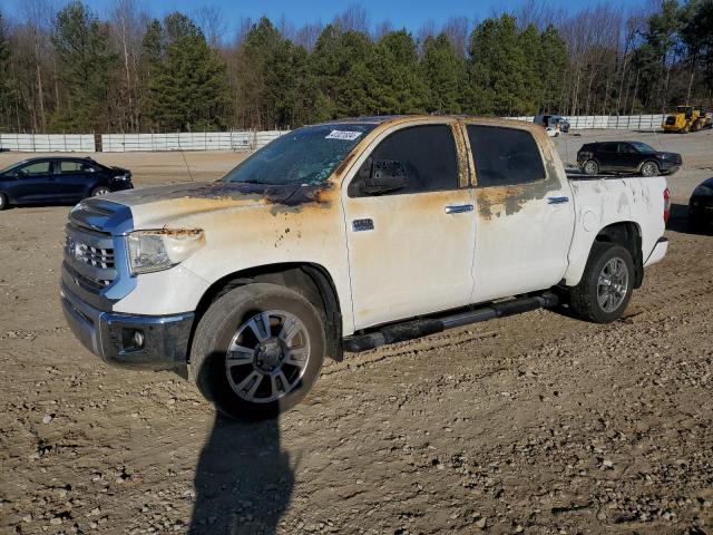 5TFAW5F1XEX340044 - 2014 TOYOTA TUNDRA CREWMAX PLATINUM WHITE photo 1