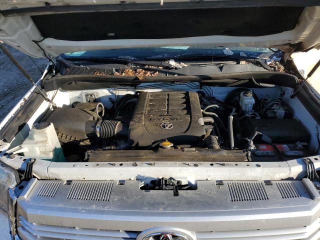 5TFAW5F1XEX340044 - 2014 TOYOTA TUNDRA CREWMAX PLATINUM Weiß Foto 11