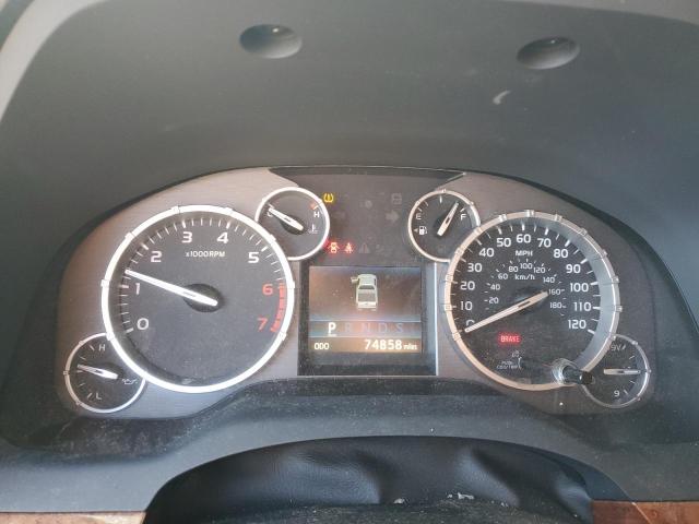 5TFAW5F1XEX340044 - 2014 TOYOTA TUNDRA CREWMAX PLATINUM Weiß Foto 9