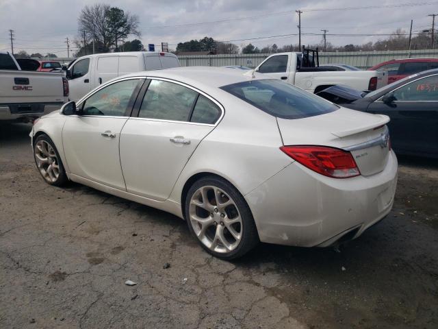 2G4GV5GV3C9180840 - 2012 BUICK REGAL GS თეთრი ფოტო 2