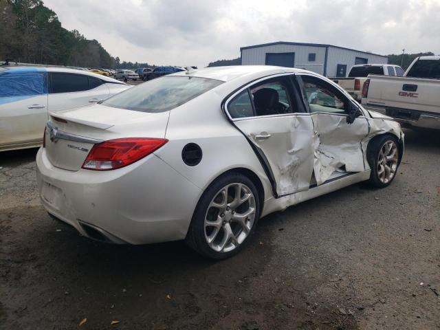 2G4GV5GV3C9180840 - 2012 BUICK REGAL GS თეთრი ფოტო 3