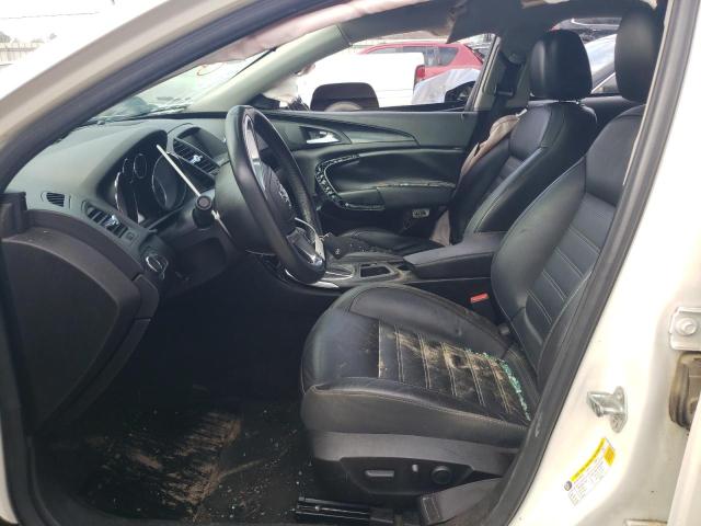 2G4GV5GV3C9180840 - 2012 BUICK REGAL GS თეთრი ფოტო 7