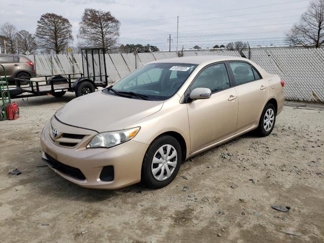 2T1BU4EE3BC659756 - 2011 TOYOTA COROLLA BASE TAN photo 1