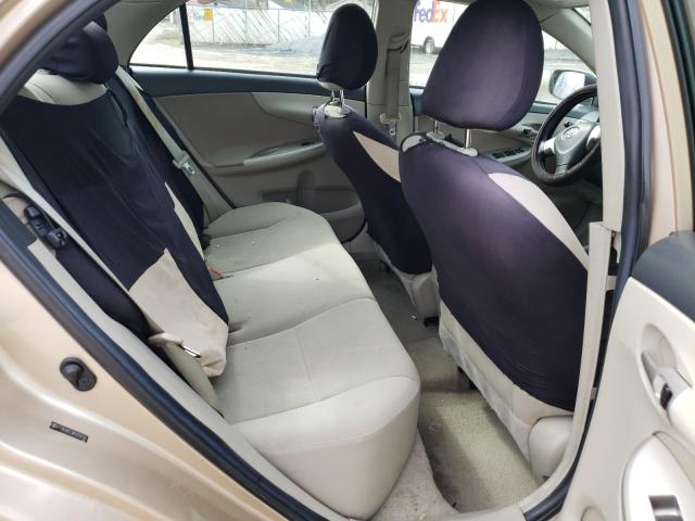 2T1BU4EE3BC659756 - 2011 TOYOTA COROLLA BASE TAN photo 10