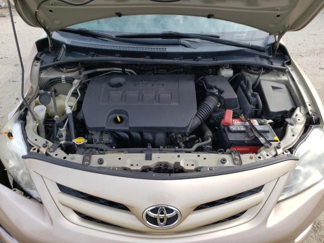 2T1BU4EE3BC659756 - 2011 TOYOTA COROLLA BASE TAN photo 11