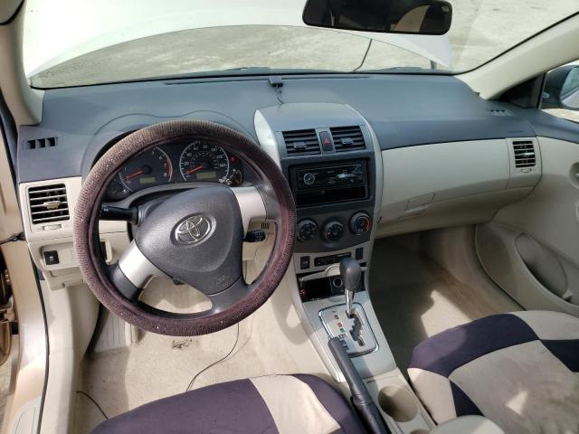 2T1BU4EE3BC659756 - 2011 TOYOTA COROLLA BASE TAN photo 8
