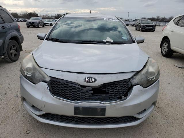 KNAFX5A83F5383495 - 2015 KIA FORTE EX SILVER photo 5