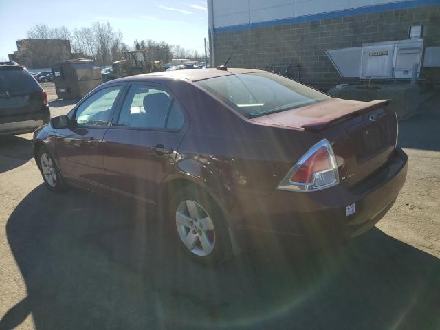 3FAHP07Z17R246364 - 2007 FORD FUSION SE MAROON photo 2