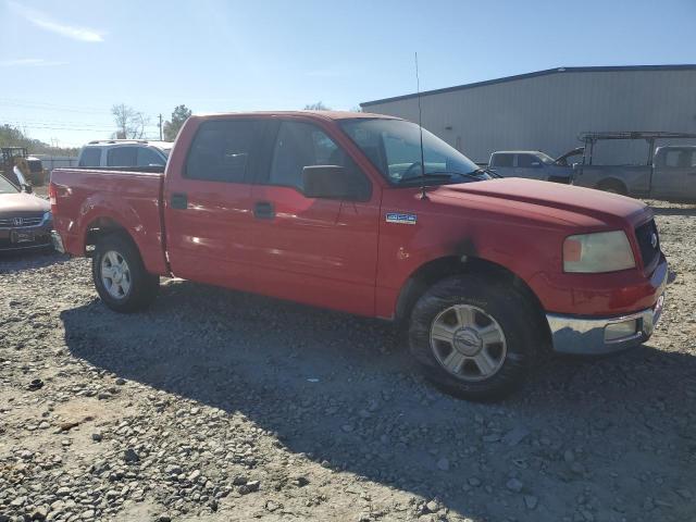 1FTRW12W74KC53517 - 2004 FORD F150 SUPERCREW RED photo 4