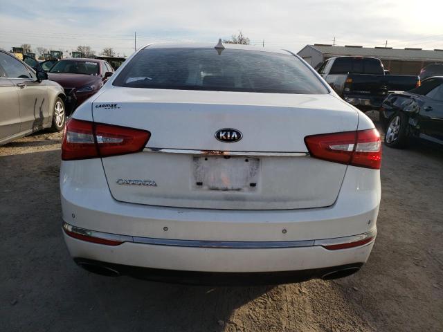 KNALN4D70F5180831 - 2015 KIA CADENZA PREMIUM WHITE photo 6