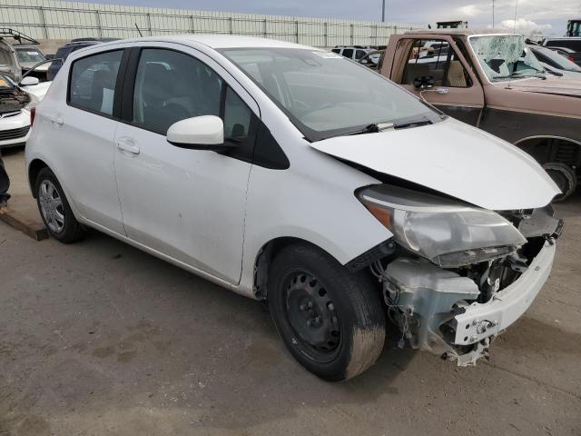 VNKKTUD35HA076550 - 2017 TOYOTA YARIS L WHITE photo 4