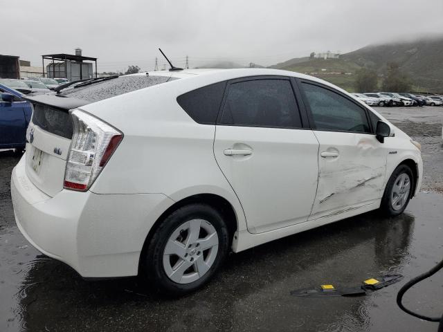 JTDKN3DU7B0318841 - 2011 TOYOTA PRIUS WHITE photo 3