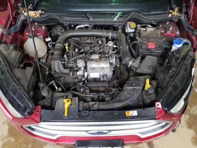 MAJ3S2GE6LC342002 - 2020 FORD ECOSPORT SE MAROON photo 11