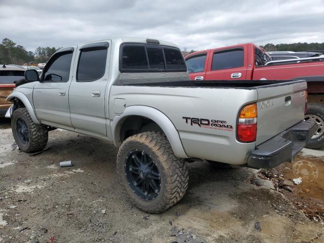 5TEGN92N94Z330321 - 2004 TOYOTA TACOMA DOUBLE CAB PRERUNNER SILVER photo 2