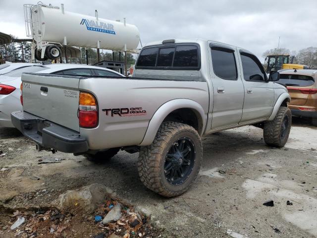 5TEGN92N94Z330321 - 2004 TOYOTA TACOMA DOUBLE CAB PRERUNNER SILVER photo 3