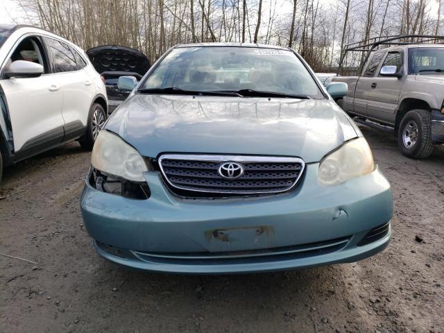 1NXBR30E15Z414296 - 2005 TOYOTA COROLLA CE GREEN photo 5