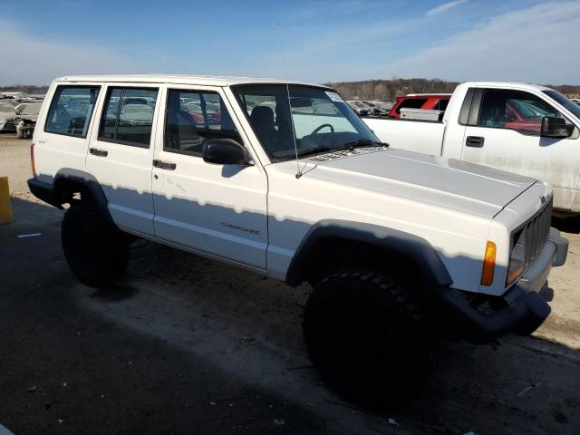 1J4FJ28S5WL203525 - 1998 JEEP CHEROKEE SE WHITE photo 4