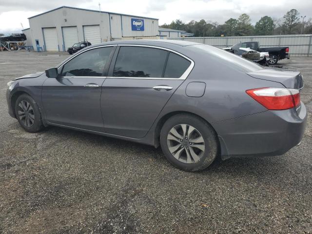 1HGCR2F31EA235753 - 2014 HONDA ACCORD LX GRAY photo 2