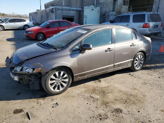 2HGFA15889H516113 - 2009 HONDA CIVIC EX GRAY photo 1