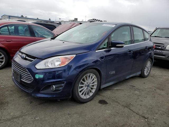 1FADP5CU9GL106843 - 2016 FORD C-MAX PREMIUM SEL BLUE photo 1