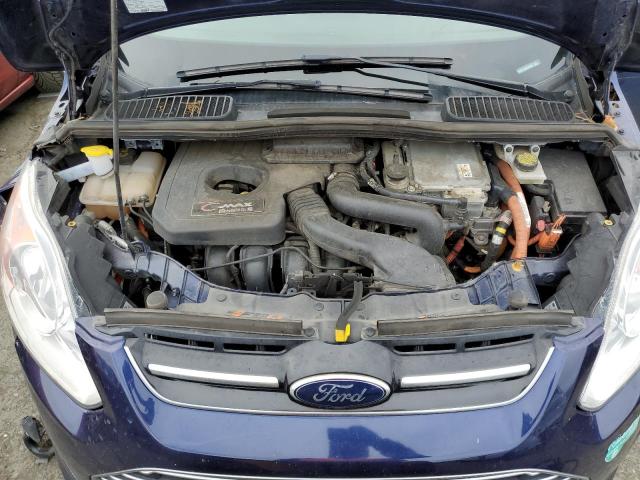 1FADP5CU9GL106843 - 2016 FORD C-MAX PREMIUM SEL BLUE photo 11