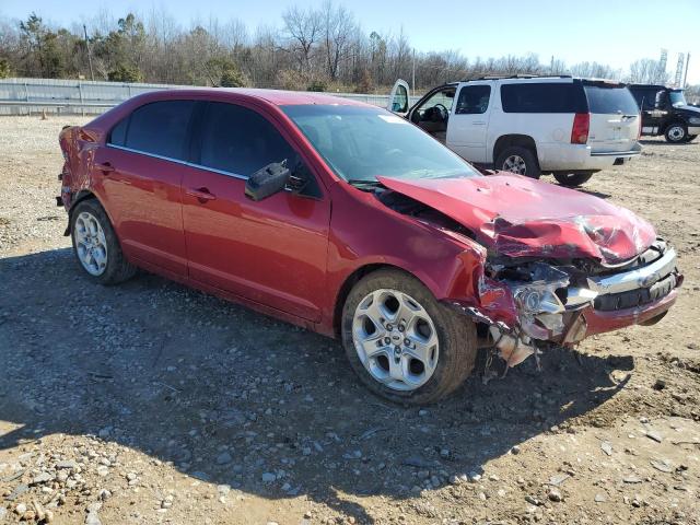 3FAHP0HA5CR169632 - 2012 FORD FUSION SE RED photo 4